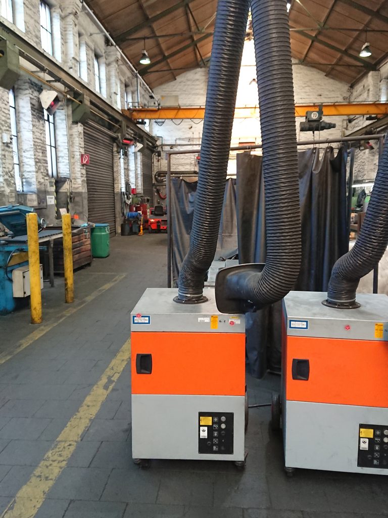 Mobile Schweißrauchabsaugung